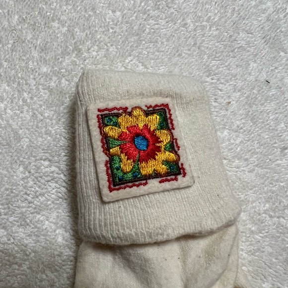 NWT blue/white gingham socks + 2 pairs EUC socks and 1 pair pink tights - Picture 4 of 7